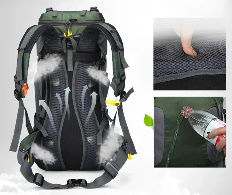 60L Rugzak – Waterdicht – Nylon