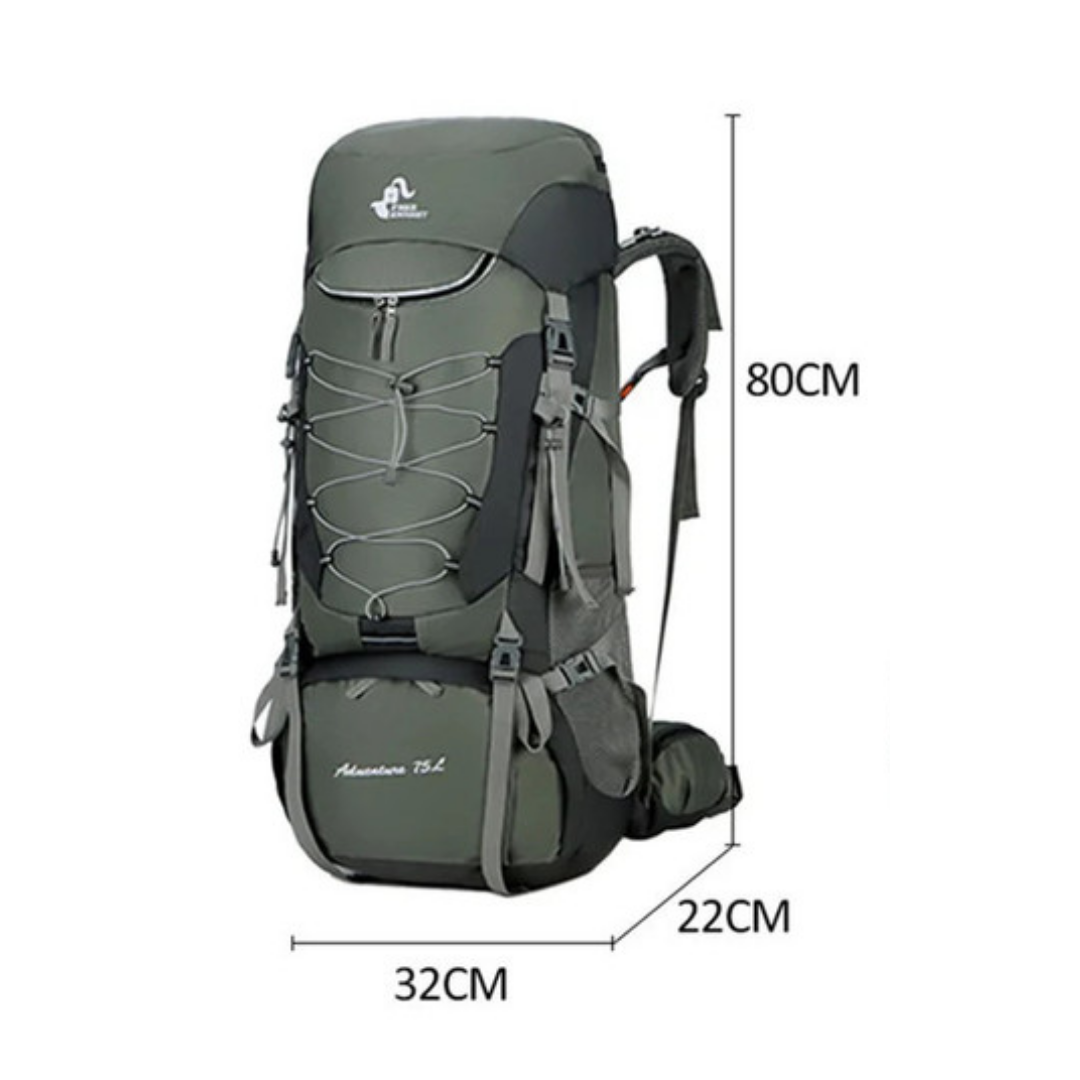 Rugzak 75L – Waterdicht – Trekkingrugzak