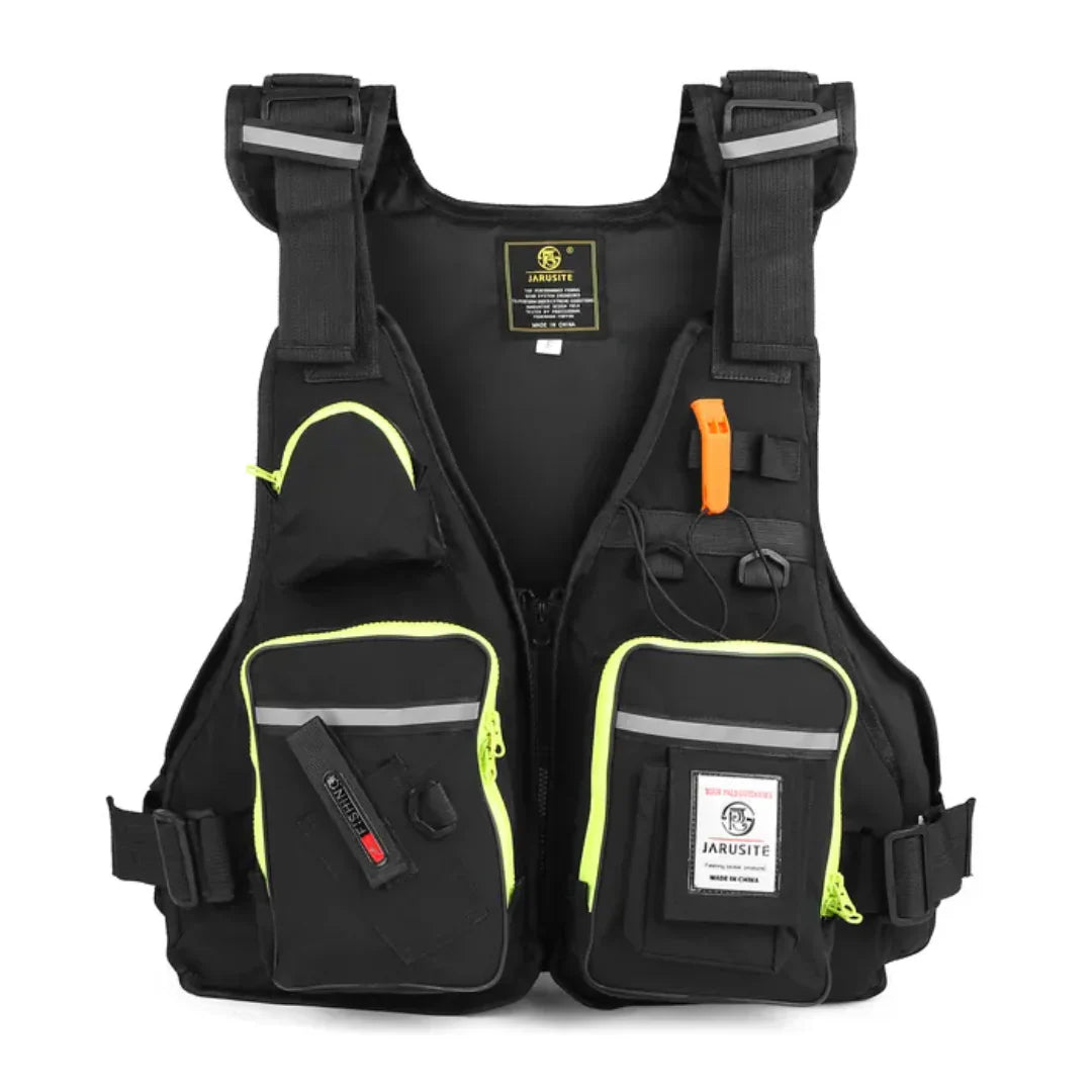 Multi-Pocket Visvest – Lichtgewicht &amp; Duurzaam