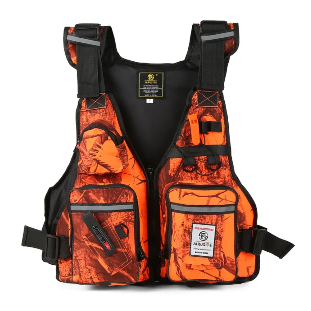 Multi-Pocket Visvest – Lichtgewicht &amp; Duurzaam