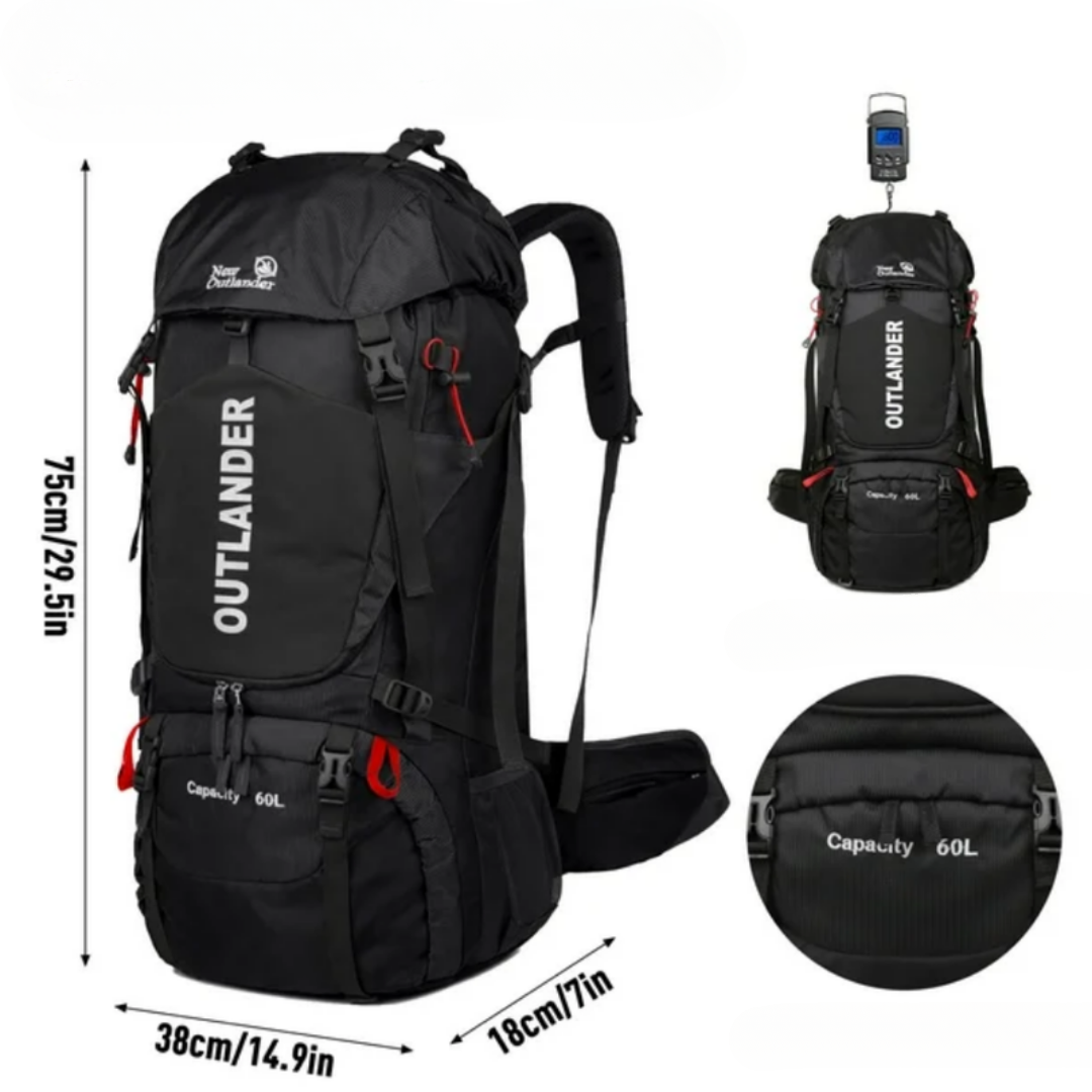 Trekkingrugzak 60L – Rugzak – Waterdicht